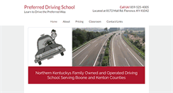 Desktop Screenshot of preferreddrivingky.com