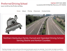 Tablet Screenshot of preferreddrivingky.com